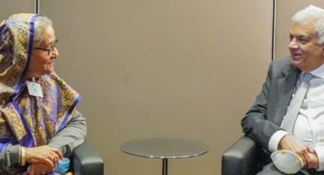 President meets Bangladesh PM Sheikh Hasina